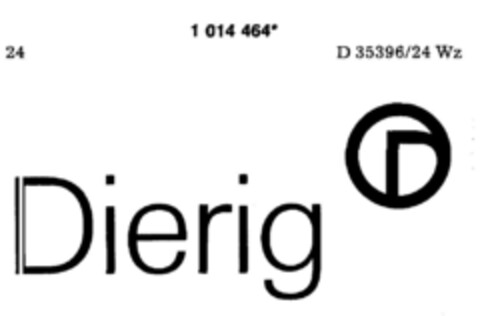 Dierig CD Logo (DPMA, 16.07.1980)