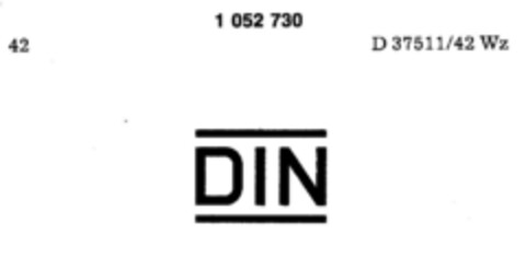 DIN Logo (DPMA, 06/08/1982)