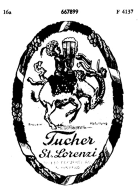 Tucher St. Lorenzi Logo (DPMA, 16.01.1954)