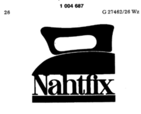 Nahtfix Logo (DPMA, 05.10.1979)