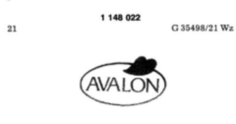 AVALON Logo (DPMA, 03.05.1988)