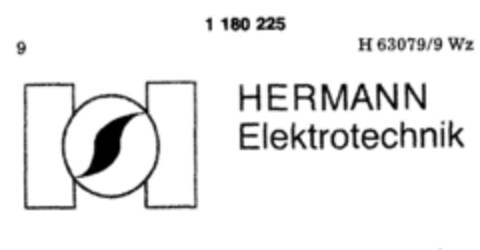 HERMANN Elektrotechnik Logo (DPMA, 15.02.1990)