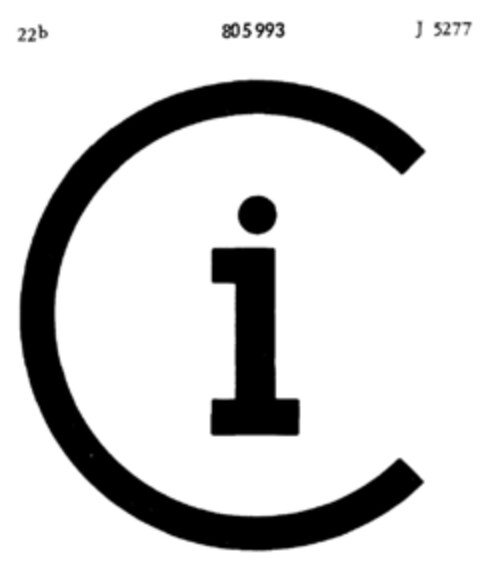 iC Logo (DPMA, 16.05.1964)