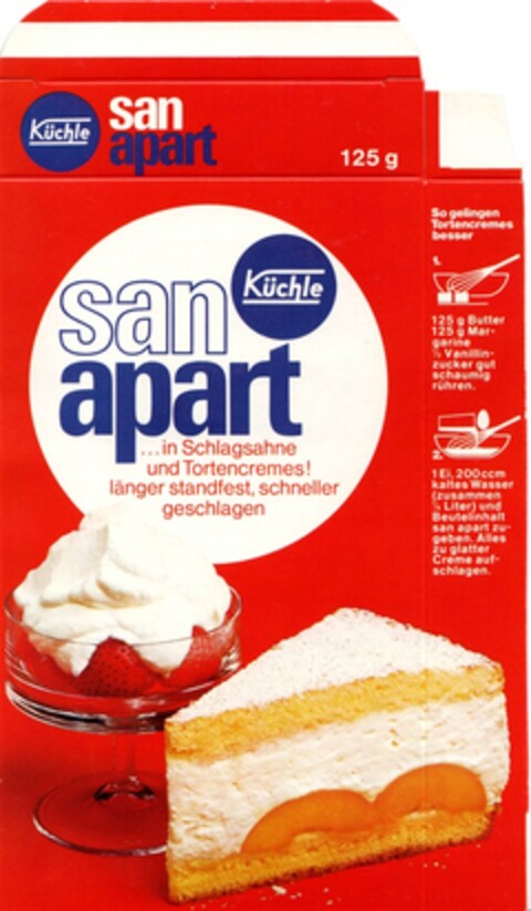 Küchle san apart Logo (DPMA, 27.04.1977)