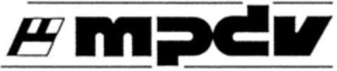 mpdv Logo (DPMA, 03/22/1993)