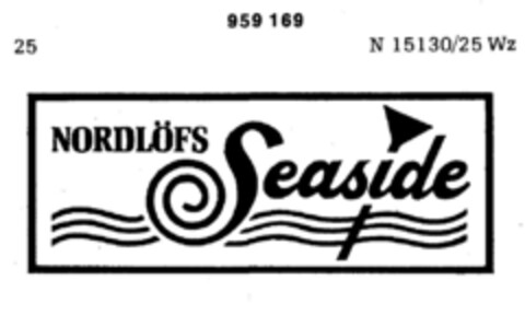 NORDLÖFS Seaside Logo (DPMA, 09.09.1976)