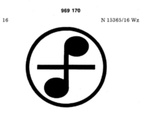 969170 Logo (DPMA, 29.03.1977)