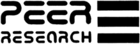 PEER RESEARCH Logo (DPMA, 08/22/1990)