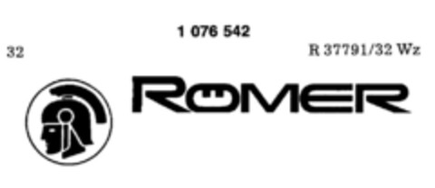 RÖMER Logo (DPMA, 05.05.1980)