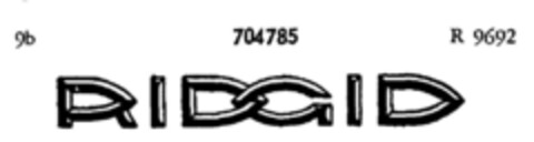 RIDGID Logo (DPMA, 09.01.1957)