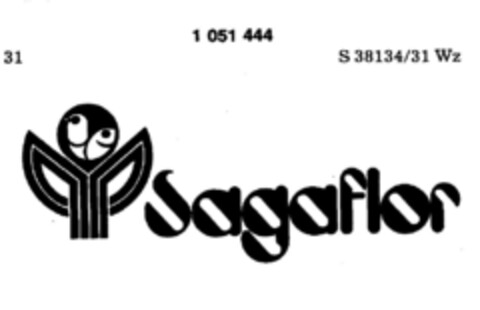 Sagaflor Logo (DPMA, 26.10.1982)