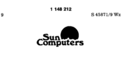 Sun Computers Logo (DPMA, 11.12.1987)