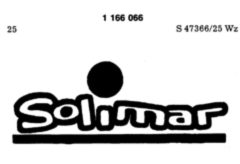 Solimar Logo (DPMA, 10/14/1988)