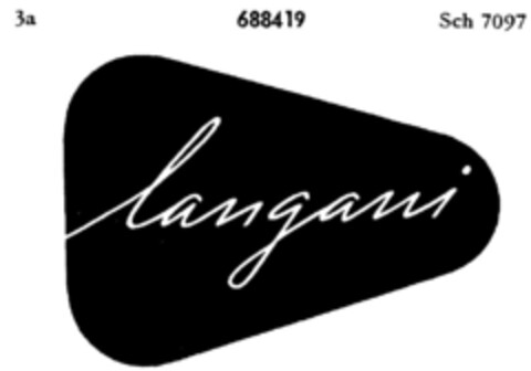 langani Logo (DPMA, 13.01.1955)