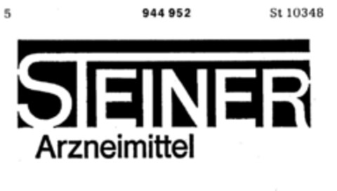 STEINER Arzneimittel Logo (DPMA, 27.04.1974)