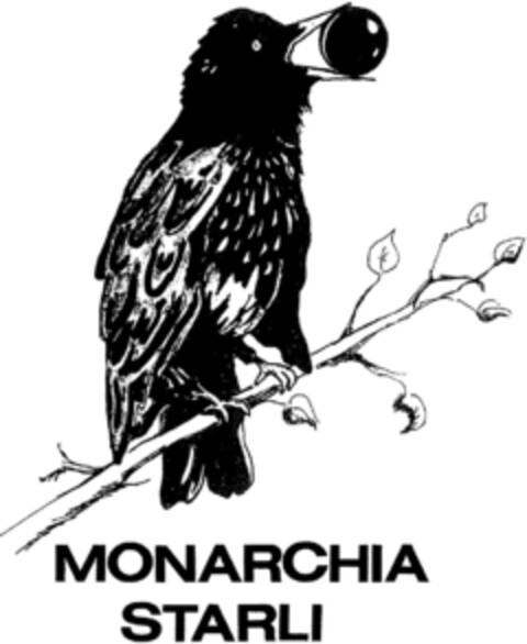 MONARCHIA STARLI Logo (DPMA, 19.03.1993)