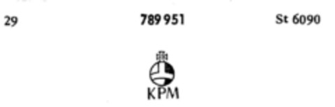 KPM Logo (DPMA, 30.04.1963)