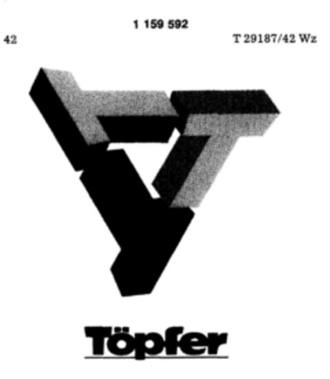 TTT Töpfer Logo (DPMA, 12.07.1989)