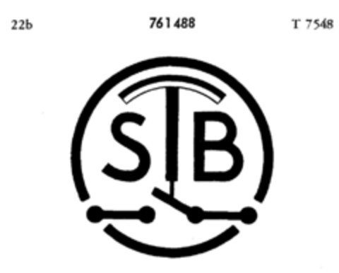 STB Logo (DPMA, 19.06.1961)