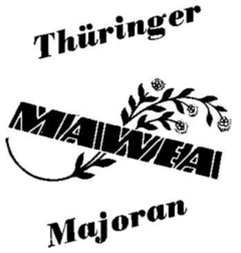 Thüringer MAWEA Majoran Logo (DPMA, 19.12.1958)