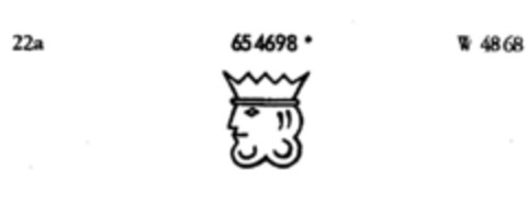 654698 Logo (DPMA, 13.01.1954)