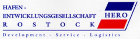 HAFEN ENTWICKLUNGSGESELLSCHAFT ROSTOCK HERO Logo (DPMA, 23.12.2000)