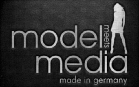 model meets media made in germany Logo (DPMA, 26.06.2009)
