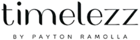 timelezz BY PAYTON RAMOLLA Logo (DPMA, 11.08.2022)