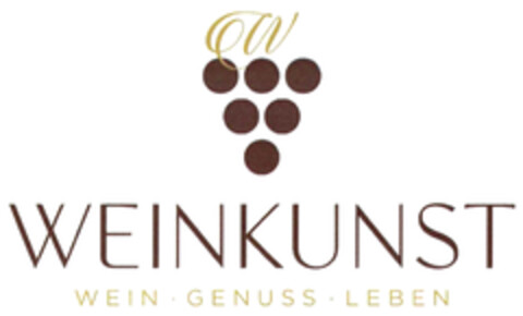 WEINKUNST WEIN GENUSS LEBEN Logo (DPMA, 18.01.2023)