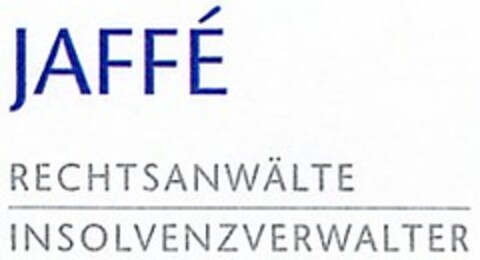 JAFFE RECHTSANWÄLTE INSOLVENZVERWALTER Logo (DPMA, 15.03.2004)