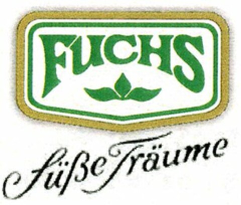 FUCHS SüßeTräume Logo (DPMA, 16.12.2005)