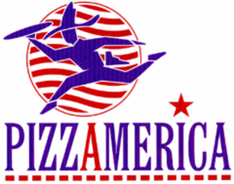 PIZZAMERICA Logo (DPMA, 28.12.1996)