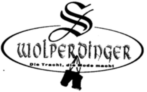 WOLPERDINGER Die Tracht, die Mode macht Logo (DPMA, 03.05.1999)