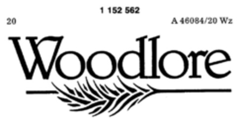 Woodlore Logo (DPMA, 21.03.1989)