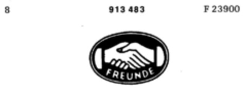 FREUNDE Logo (DPMA, 10.11.1972)