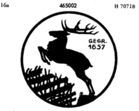 GEGR 1657 Logo (DPMA, 21.09.1933)