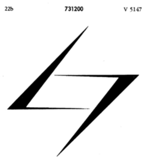731200 Logo (DPMA, 04.01.1958)