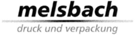 melsbach druck und verpackung Logo (DPMA, 05/29/2000)