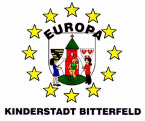 EUROPA KINDERSTADT BITTERFELD Logo (DPMA, 06.12.2000)