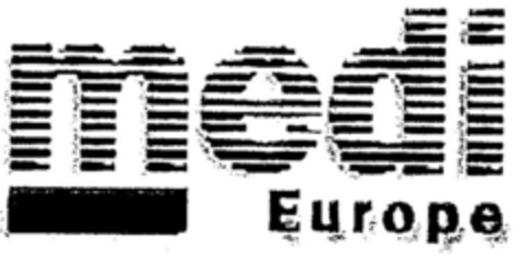 medi Europe Logo (DPMA, 28.05.2001)