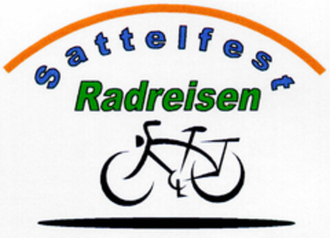 Sattelfest Radreisen Logo (DPMA, 10/04/2001)