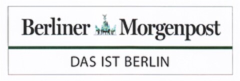 Berliner Morgenpost DAS IST BERLIN Logo (DPMA, 09.09.2010)