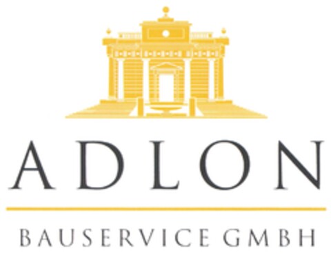 ADLON BAUSERVICE GMBH Logo (DPMA, 13.05.2011)