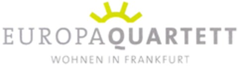 EUROPAQUARTETT WOHNEN IN FRANKFURT Logo (DPMA, 16.09.2011)