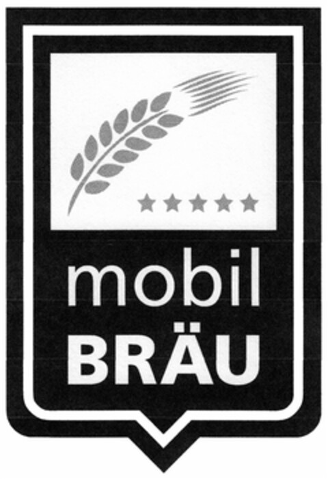mobil BRÄU Logo (DPMA, 09/28/2012)