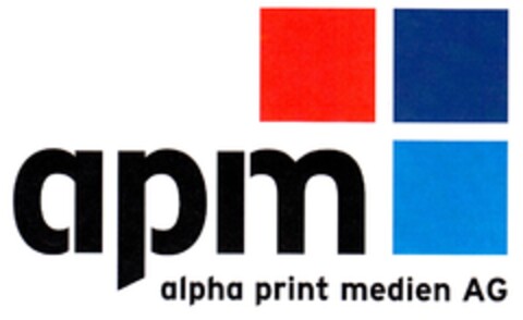 apm alpha print medien AG Logo (DPMA, 06.02.2013)