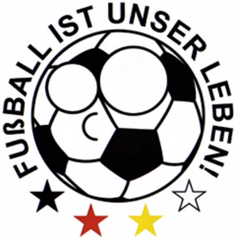 FUßBALL IST UNSER LEBEN! Logo (DPMA, 07/04/2013)