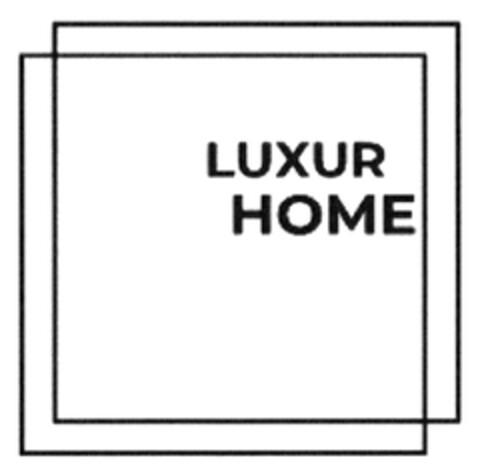 LUXUR HOME Logo (DPMA, 12.12.2018)