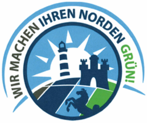 WIR MACHEN IHREN NORDEN GRÜN! Logo (DPMA, 21.12.2018)