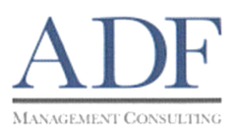 ADF MANAGEMENT CONSULTING Logo (DPMA, 15.02.2019)